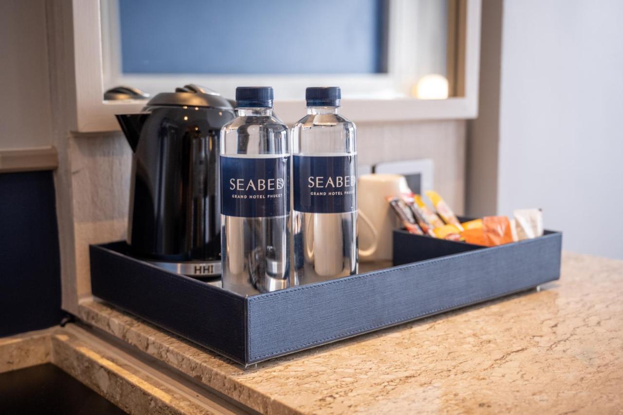 Seabed Grand Hotel Phuket - Sha Extra Plus Dış mekan fotoğraf SeaBear water bottles